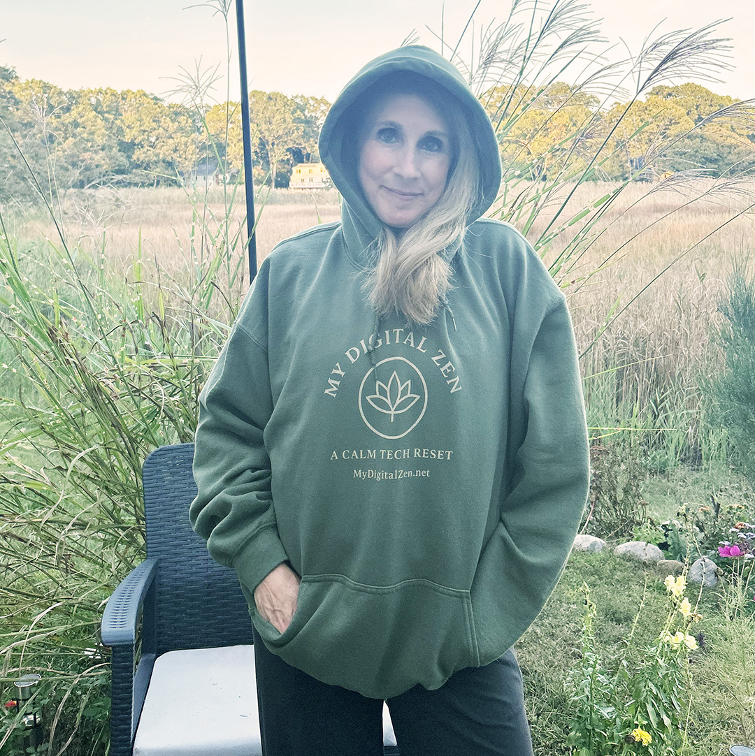 Model in Hoodie